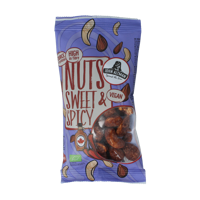 Mixed nuts maple & chili bio 45 Gram