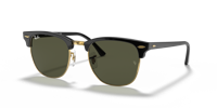 Zonnebril Ray-Ban CLUBMASTER -RB3016-W0365 -51- Black on arista