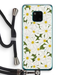 Summer Daisies: Huawei Mate 20 Pro Transparant Hoesje met koord