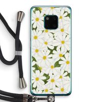 Summer Daisies: Huawei Mate 20 Pro Transparant Hoesje met koord