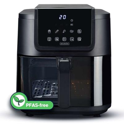 Luchtfriteuse Bourgini 184172 Zwart 8 L