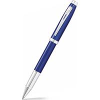 Sheaffer SF-E1933951 Rollerball 100 M Glossy Blue Lacquer Chrome Plated Sheaffer SF-E1933951 Rollerball 100 M Glossy Blue Lacquer Chrome Plated