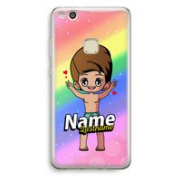 Chibi Maker man: Huawei Ascend P10 Lite Transparant Hoesje