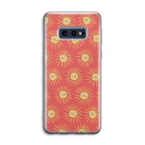 Zon: Samsung Galaxy S10e Transparant Hoesje