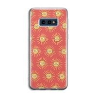 Zon: Samsung Galaxy S10e Transparant Hoesje