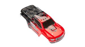 Arrma - Body Painted Decal Trim Red GRANITE 4x4 MEGA (AR402256)