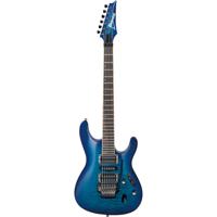 Ibanez S670QM Sapphire Blue elektrische gitaar - thumbnail