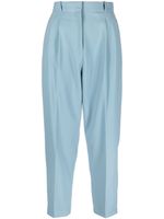 Elisabetta Franchi pantalon de tailleur à coupe courte - Bleu