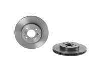 COATED DISC LINE BREMBO, Remschijftype: Binnen geventileerd, u.a. für Honda