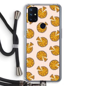 You Had Me At Pizza: OnePlus Nord N10 5G Transparant Hoesje met koord