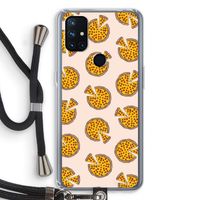 You Had Me At Pizza: OnePlus Nord N10 5G Transparant Hoesje met koord
