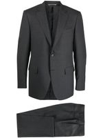 Canali costume à veste à simple boutonnage - Gris