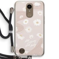 Daydreaming becomes reality: LG K10 (2017) Transparant Hoesje met koord