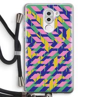 Skew Blush 1: Honor 6X Transparant Hoesje met koord