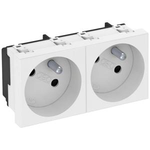 OBO Bettermann 6120242 Apparaatinzet Stopcontact (b x h x d) 90 x 45 x 39 mm 1 stuk(s) Wit