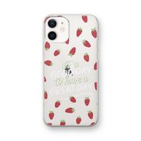 Don't forget to have a great day: iPhone 12 mini Transparant Hoesje