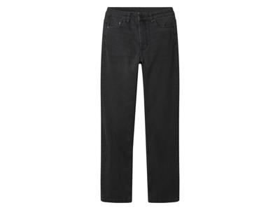 esmara Dames thermo jeans - Straight fit (Zwart, 36)