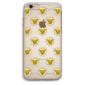 Leeuwenkoppen: iPhone 6 Plus / 6S Plus Transparant Hoesje