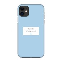 Reminder: Volledig geprint iPhone 11 Hoesje
