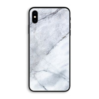 Witte marmer: iPhone XS Max Biologisch afbreekbaar hoesje