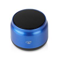 Nedis Bluetooth-Speaker | Maximale batterijduur: 4 uur | Handheld Ontwerp | 5 W | Mono | Ingebouwde microfoon | Koppelbaar | Blauw - SPBT1005BU - thumbnail