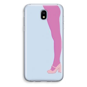 Pink panty: Samsung Galaxy J5 (2017) Transparant Hoesje