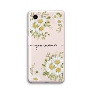 Daisies: Google Pixel 3 XL Transparant Hoesje