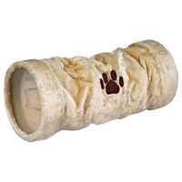 Trixie Kattentunnel pluche beige