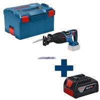 Bosch Professional GSA 18V-28 Accu Reciprozaag BITURBO 18V Basic Body in L-Boxx - 06016C0001