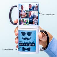 Gepersonaliseerde Fotomok Coolest Dad Gepersonaliseerde Fotomok Coolest Dad