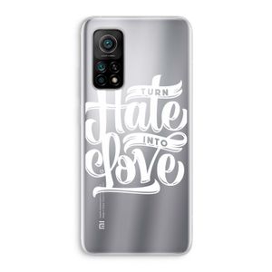 Turn hate into love: Xiaomi Mi 10T 5G Transparant Hoesje