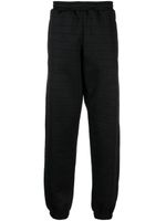 Moschino pantalon de jogging à motif monogrammé - Noir - thumbnail