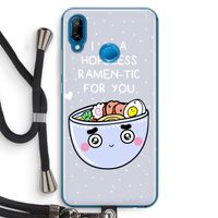 I'm A Hopeless Ramen-Tic For You: Huawei P20 Lite Transparant Hoesje met koord
