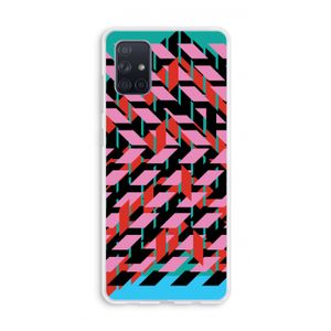 Skew Blush 2: Galaxy A71 Transparant Hoesje