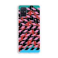 Skew Blush 2: Galaxy A71 Transparant Hoesje