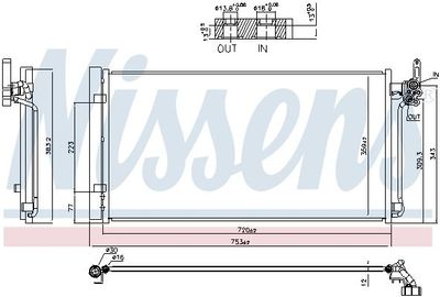 Condensor, airconditioning ** FIRST FIT ** 941287