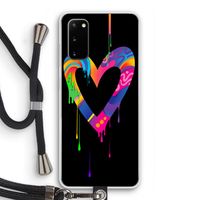 Melts My Heart: Samsung Galaxy S20 Transparant Hoesje met koord