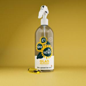 The Good Brand Glasreiniger sprayfles + 1 pod