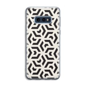 Crazy pattern: Samsung Galaxy S10e Transparant Hoesje
