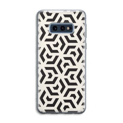 Crazy pattern: Samsung Galaxy S10e Transparant Hoesje