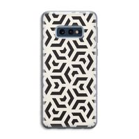 Crazy pattern: Samsung Galaxy S10e Transparant Hoesje