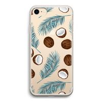Kokosnoot roze: iPhone 7 Transparant Hoesje