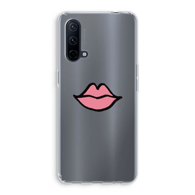 Kusje: OnePlus Nord CE 5G Transparant Hoesje