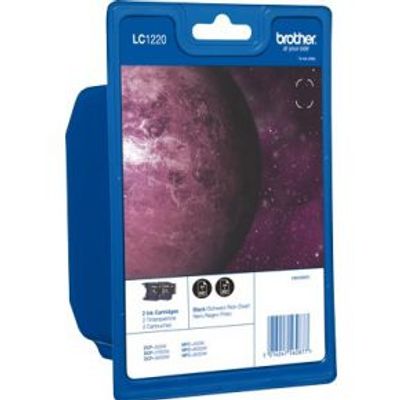 Brother LC-1220BKBP2 inktcartridge