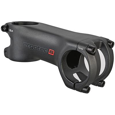 Elvedes Ergotec stuurpen hake ahead 28,6/31,8 60mm -8° alu zwart