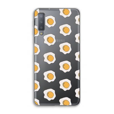 Bacon to my eggs #1: Samsung Galaxy A7 (2018) Transparant Hoesje