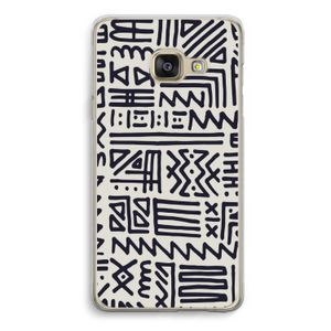 Marrakech print: Samsung A3 (2017) Transparant Hoesje