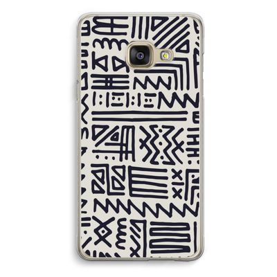Marrakech print: Samsung A3 (2017) Transparant Hoesje
