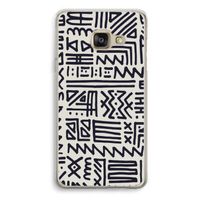 Marrakech print: Samsung A3 (2017) Transparant Hoesje