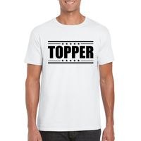 Topper t-shirt wit heren